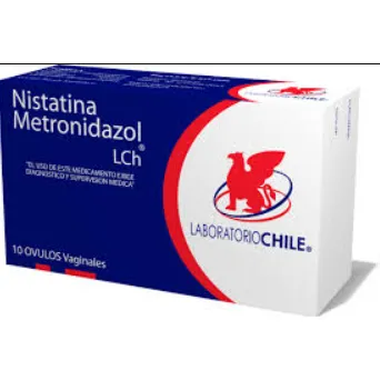 METRONIDAZOL NISTATINA CAJA X 10 OVULOS - Ecofarma